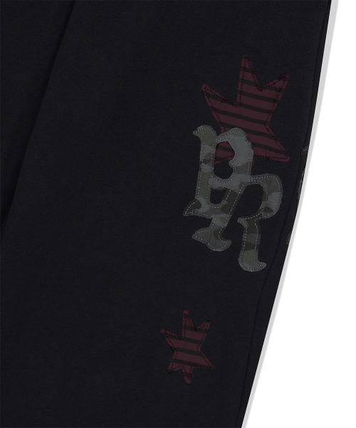 MAHAGRID(マハグリッド)の「『mahagrid/マハグリッド』 PRAY APPLIQUE SWEAT PANT/アップリケデザインスウェットパンツ(スウェットパンツ・レディース・チャコールグレー/ブラック/グレー・M)」の16枚目の写真