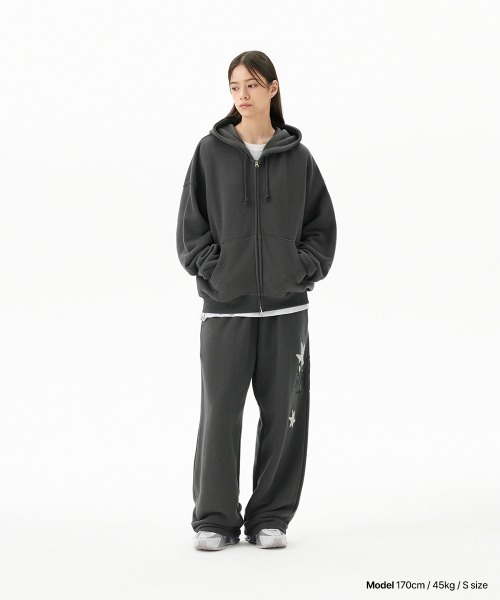 mahagrid/マハグリッド』 PRAY APPLIQUE SWEAT PANT/アップリケ