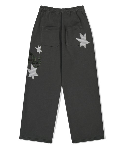MAHAGRID(マハグリッド)の「『mahagrid/マハグリッド』 PRAY APPLIQUE SWEAT PANT/アップリケデザインスウェットパンツ(スウェットパンツ・レディース・チャコールグレー/ブラック/グレー・M)」の21枚目の写真