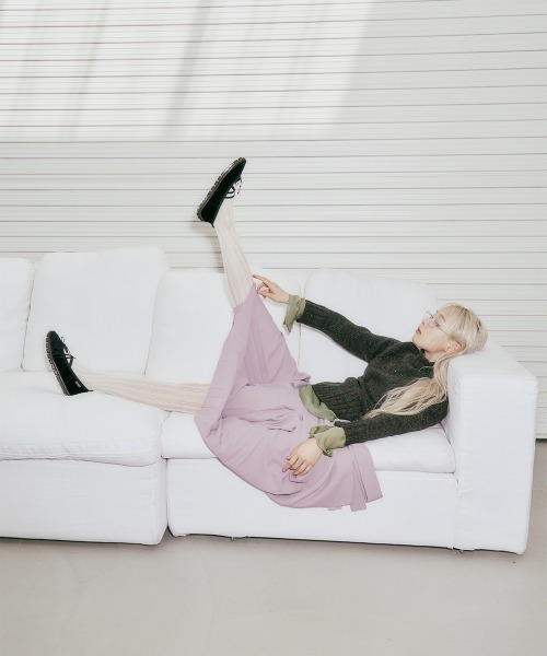 ROCKFISH WEATHERWEAR（ロックフィッシュウェザーウェア）の「BELLA CROSS BANDING FLATS(PEBBLE SOLE)（バレエシューズ・レディース・ブラック/ブラック系/ネイビー/ブラウン/クリーム/ピンク・23.0cm/23.5cm/24.0cm/24.5cm/25.0cm）」の13枚目の写真