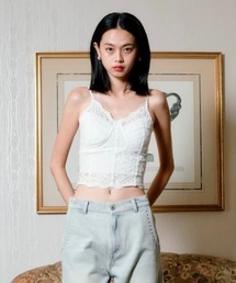 Smyeon(X~)Soft touch lace camisole/\tg[XL~\[(L~\[)