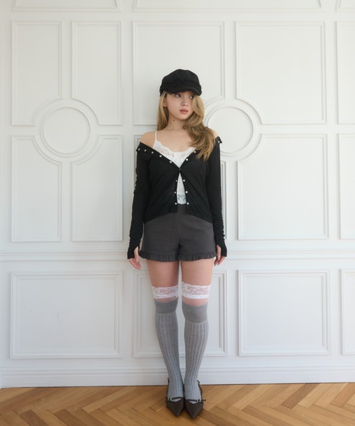 Smyeon(スミョン)の「Soft touch lace camisole/ソフトレースキャミソール(キャミソール・レディース・ホワイト・FREE)」の22枚目の写真