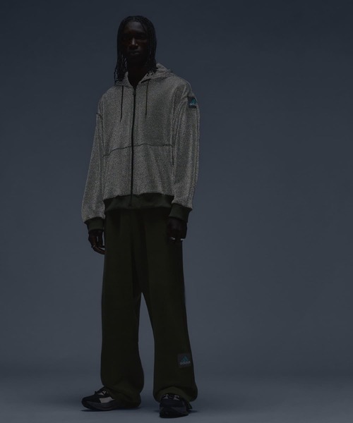 adidas(アディダス)の「adidas EQT リフレクター仕様 パーカー フルジップ / アディダスオリジナルス adidas Originals(パーカー・メンズ・カーキ・LARGE/MEDIUM/SMALL/X-SMALL/XX-LARGE/X-LARGE)」の9枚目の写真