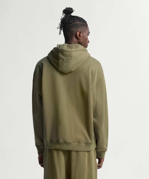 adidas(アディダス)の「adidas EQT リフレクター仕様 パーカー フルジップ / アディダスオリジナルス adidas Originals(パーカー・メンズ・カーキ・LARGE/MEDIUM/SMALL/X-SMALL/XX-LARGE/X-LARGE)」の2枚目の写真