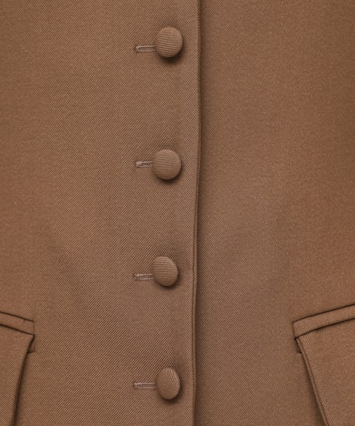 ROYAL PARTY（ロイヤルパーティー）の「ベストレイヤード風オールインワン（つなぎ/オールインワン・レディース・キャメル/ブラック/グレー・FREE）」の13枚目の写真