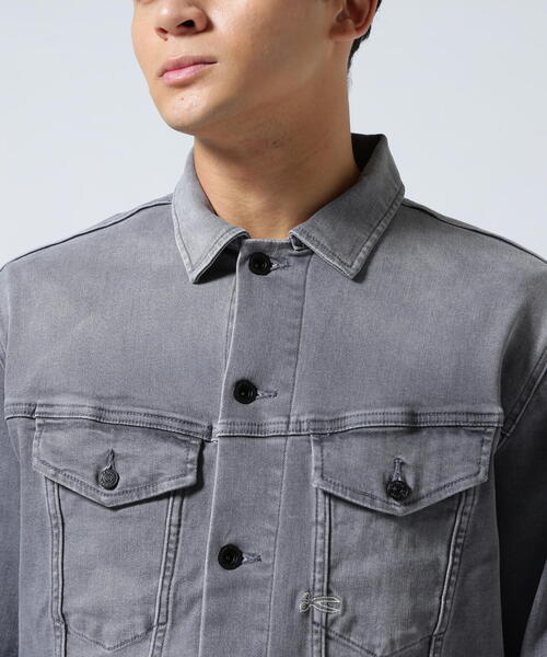 DENHAM（デンハム）の「DENHAM/デンハム/AMSTERDAM POCKET DENIM JKT（デニムジャケット・メンズ・ブラック/グレー・XL/S/M/L）」の19枚目の写真
