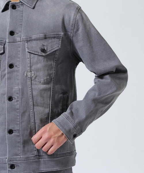 DENHAM（デンハム）の「DENHAM/デンハム/AMSTERDAM POCKET DENIM JKT（デニムジャケット・メンズ・ブラック/グレー・XL/S/M/L）」の20枚目の写真