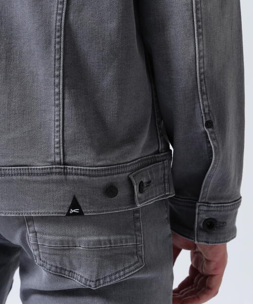 DENHAM（デンハム）の「DENHAM/デンハム/AMSTERDAM POCKET DENIM JKT（デニムジャケット・メンズ・ブラック/グレー・XL/S/M/L）」の6枚目の写真