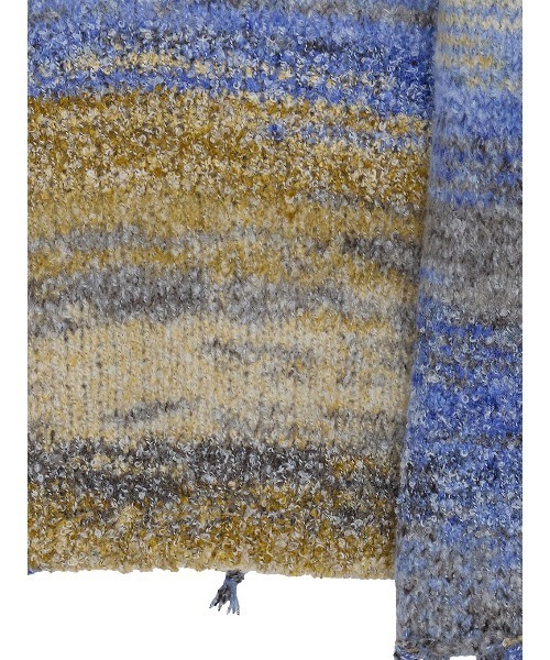 トップス Ameri 2WAY MELANGE KNIT SCARF SET TOP セール】＜ZOZOTOWN限定＞2WAY MELANGE KNIT SCARF SET TOP（ニット