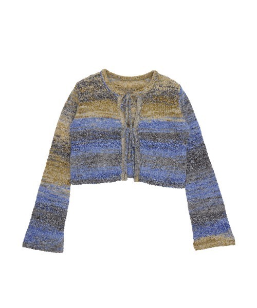 セール】＜ZOZOTOWN限定＞2WAY MELANGE KNIT SCARF SET TOP（ニット