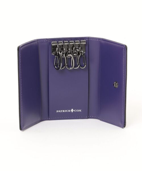 PATRICK COX（パトリック・コックス）の「PATRICK COX(パトリック･コックス)  BLACK KINGS   キーケース（キーケース/キーアクセサリー・メンズ・ブラック/パープル/ブルー系その他・FREE）」の3枚目の写真