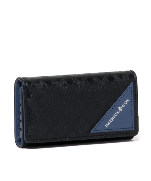 PATRICK COX（パトリック・コックス）の「PATRICK COX(パトリック･コックス)  BLACK KINGS   キーケース（キーケース/キーアクセサリー・メンズ・ブラック/パープル/ブルー系その他・FREE）」の9枚目の写真