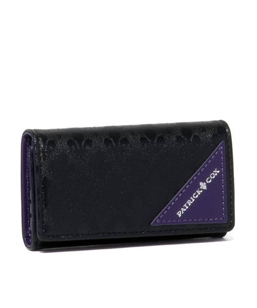 PATRICK COX（パトリック・コックス）の「PATRICK COX(パトリック･コックス)  BLACK KINGS   キーケース（キーケース/キーアクセサリー・メンズ・ブラック/パープル/ブルー系その他・FREE）」の12枚目の写真