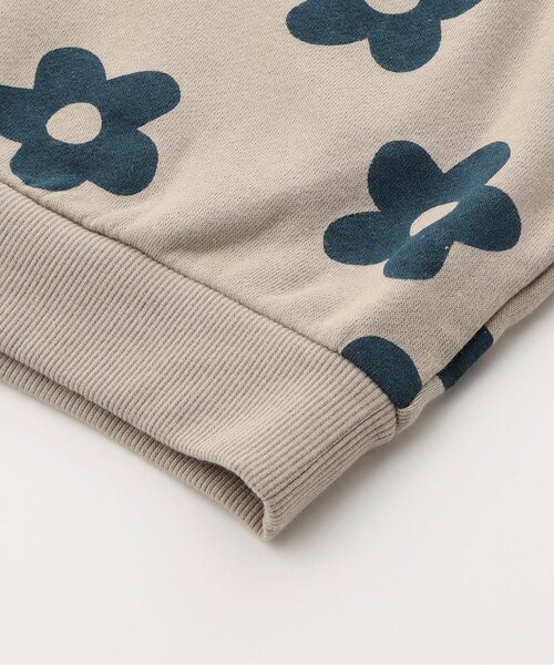 BREEZE（ブリーズ）の「【WEB限定/ジュニア対応】メロウフリル裏起毛トレーナー（スウェット・キッズ・ミント/イエロー/ベージュ/ブラウン/アイボリー/ブラック・130/120/140/110/100/90）」の11枚目の写真