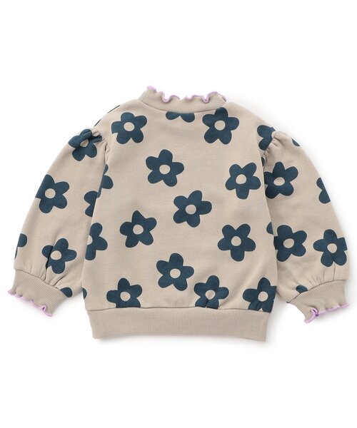 BREEZE（ブリーズ）の「【WEB限定/ジュニア対応】メロウフリル裏起毛トレーナー（スウェット・キッズ・ミント/イエロー/ベージュ/ブラウン/アイボリー/ブラック・130/120/140/110/100/90）」の12枚目の写真