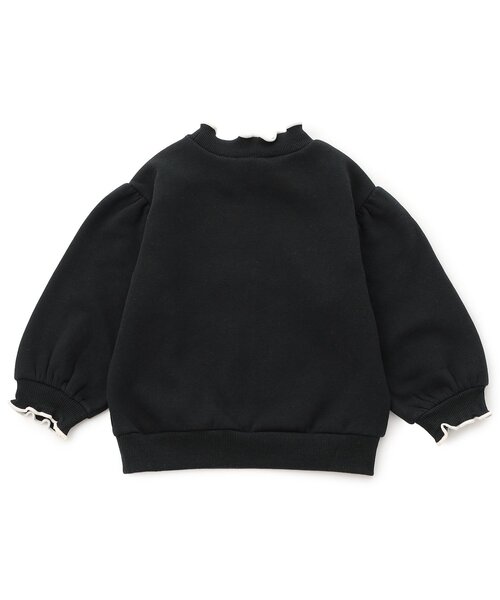 BREEZE（ブリーズ）の「【WEB限定/ジュニア対応】メロウフリル裏起毛トレーナー（スウェット・キッズ・ミント/イエロー/ベージュ/ブラウン/アイボリー/ブラック・130/120/140/110/100/90）」の13枚目の写真