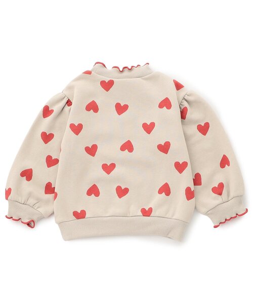 BREEZE（ブリーズ）の「【WEB限定/ジュニア対応】メロウフリル裏起毛トレーナー（スウェット・キッズ・ミント/イエロー/ベージュ/ブラウン/アイボリー/ブラック・130/120/140/110/100/90）」の15枚目の写真