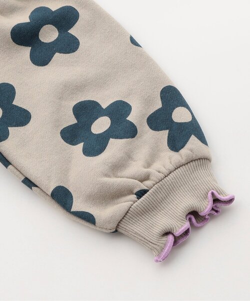 BREEZE（ブリーズ）の「【WEB限定/ジュニア対応】メロウフリル裏起毛トレーナー（スウェット・キッズ・ミント/イエロー/ベージュ/ブラウン/アイボリー/ブラック・130/120/140/110/100/90）」の19枚目の写真