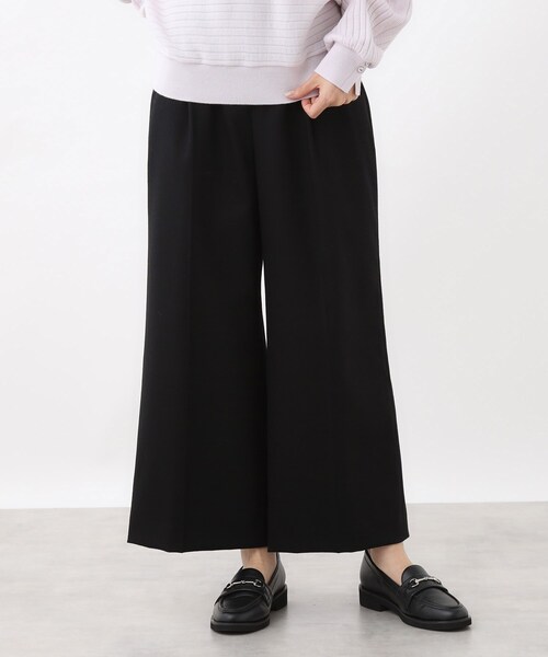 Reflect(リフレクト)の「【腰周りすっきり◎】ワイドクロップドパンツ(その他パンツ・レディース・ブラック/ブラウン系その他/ナチュラル/ダークグレー/ネイビー・05/07/09/11/13/15 /17)」の16枚目の写真