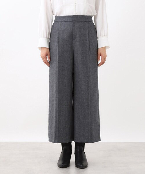 Reflect(リフレクト)の「【腰周りすっきり◎】ワイドクロップドパンツ(その他パンツ・レディース・ブラック/ブラウン系その他/ナチュラル/ダークグレー/ネイビー・05/07/09/11/13/15 /17)」の19枚目の写真