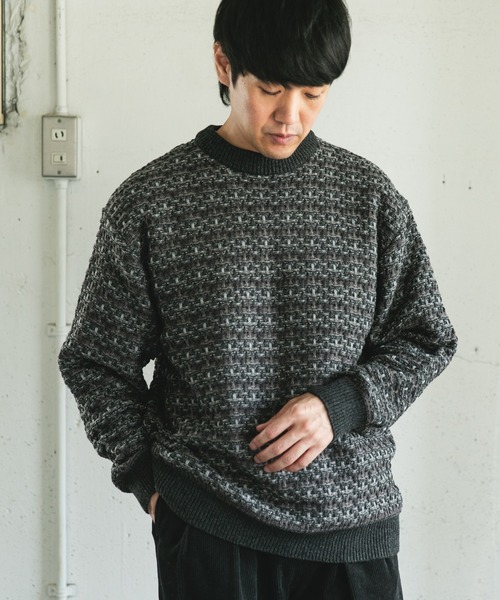 Deuxieme Classe ボーダーツイードニット Deuxieme Classe（ドゥーズィエムクラス）の「ボーダーニット（ニット