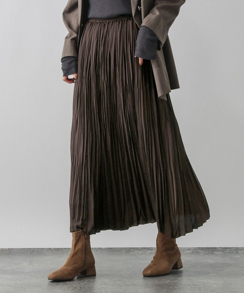 セール】ワッシャープリーツスカート/603882（スカート）｜GLOBAL WORK