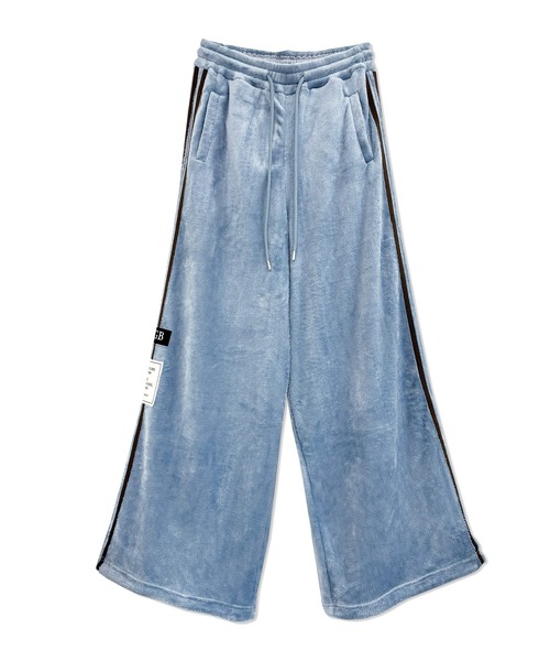 ANDGEEBEE（アンジービー）の「ラインボアジャージセット（ジャージ・レディース・ライトブルー/ブラック・FREE）」の14枚目の写真