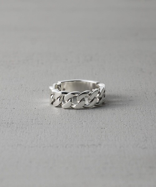 and cloud（アンドクラウド）の「Chain Reversible Ring（リング・レディース・シルバー・#17/#15/#13/#11）」の2枚目の写真