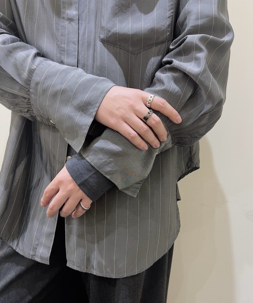 and cloud（アンドクラウド）の「Chain Reversible Ring（リング・レディース・シルバー・#17/#15/#13/#11）」の7枚目の写真