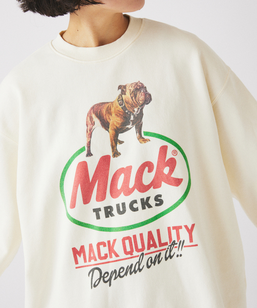 セール】MACK TRUCKS / マック・トラックス 別注 フェード プリント