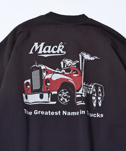 セール】MACK TRUCKS / マック・トラックス 別注 フェード プリント
