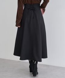 earth music&ecology | バックレースアップスカート(スカート)