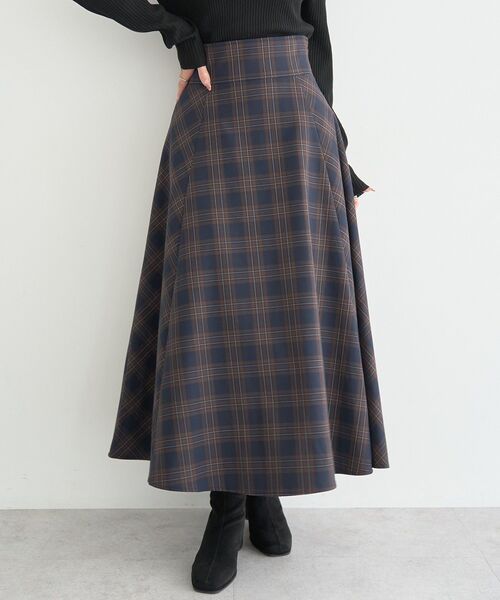 earth music&ecology（アースミュージックアンドエコロジー）の「バックレースアップスカート（スカート・レディース・ベージュ/ブラック/ブラウン系その他4/ブルー系その他5・S/M）」の19枚目の写真