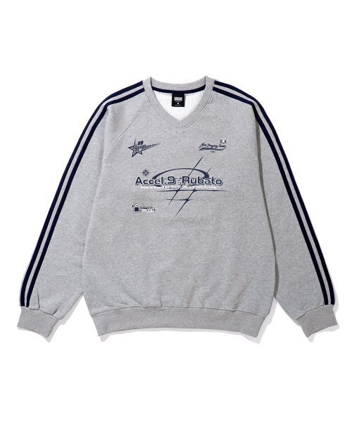 GAKKAI UNIONS(ガッカイユニオンズ)の「ルバート Vネック スウェット グレー(スウェット・レディース・その他・MEDIUM/LARGE)」の2枚目の写真