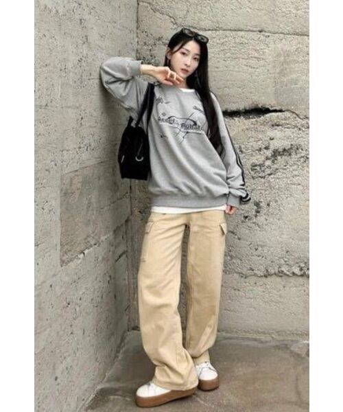 GAKKAI UNIONS(ガッカイユニオンズ)の「ルバート Vネック スウェット グレー(スウェット・レディース・その他・MEDIUM/LARGE)」の12枚目の写真
