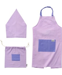 BACKYARD FAMILY（バックヤードファミリー）の「habituel エプロン 三角巾 巾着付き（エプロン）」