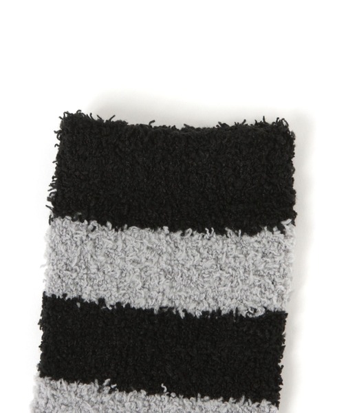 GLOBAL WORK（グローバルワーク）の「モールあたたかソックス/608752（ソックス/靴下・レディース・オフホワイト/ベージュ/ライトグレー/ライトブルー/ブラック・FREE）」の10枚目の写真