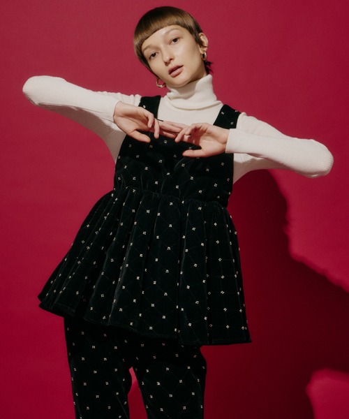 PERNA（ペルナ）の「ベロアビジュートップス（その他トップス）」 - WEAR