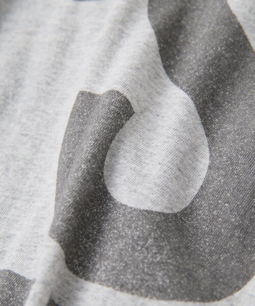 Whim Gazette（ウィムガゼット）の「BIGロゴ ロンTEE（Tシャツ/カットソー・レディース・オフホワイト/グレー・FREE）」の3枚目の写真