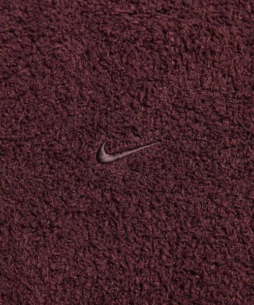 NIKE(ナイキ)の「《セットアップ対応商品》ナイキ スポーツウェア フェニックス コージー ブークレ ウィメンズ ルーズ ニット パーカー / Nike Sportswear Phoenix Cozy Boucle Women's Loose Knit Hoodie HV2769-619 Burgundy Crush(パーカー・レディース・バーガンディー・L/M/S/XL/XS)」の4枚目の写真
