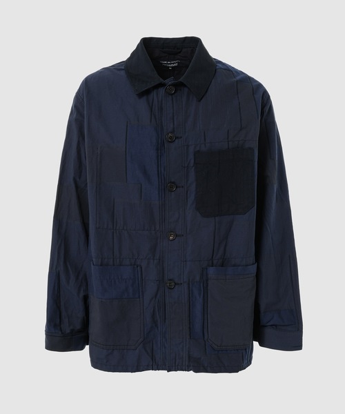 COMME des GARCONS HOMME(コム デ ギャルソン・オム)の「COTTON ESTER COVERALL(カバーオール・メンズ・ブラック/ネイビー・XS/S/M/L)」の2枚目の写真
