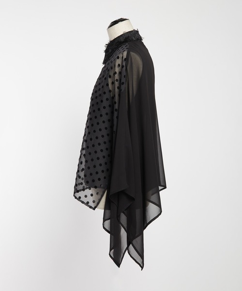 gomme（ゴム）の「スクエアシャツ（シャツ/ブラウス・レディース・ブラック・MEDIUM）」の12枚目の写真