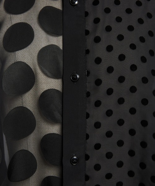 gomme（ゴム）の「スクエアシャツ（シャツ/ブラウス・レディース・ブラック・MEDIUM）」の19枚目の写真