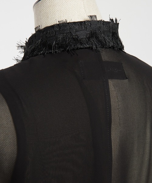 gomme（ゴム）の「スクエアシャツ（シャツ/ブラウス・レディース・ブラック・MEDIUM）」の20枚目の写真