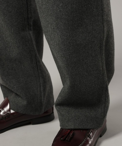 REmastered（リマスタード）の「【REmastered】ツイードワイドイージーパンツ（デニムパンツ・メンズ・オリーブ/ダークグレー・MEDIUM/LARGE）」の22枚目の写真