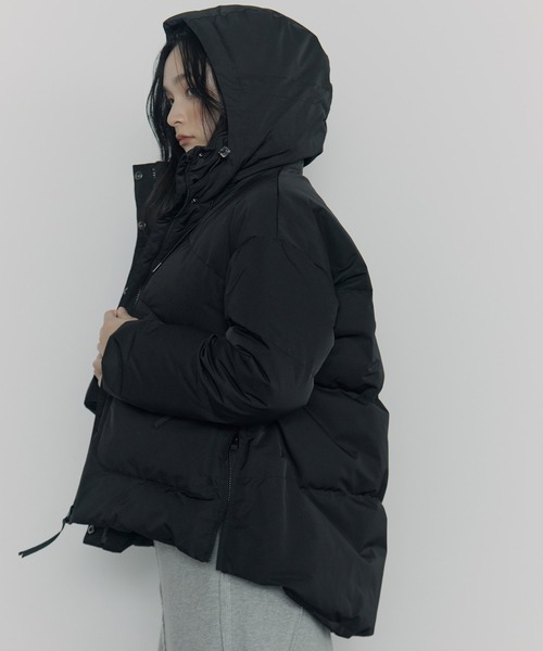 NOISE MAKER(ノイズメーカー)の「【 NOISEMAKER/ノイズメーカー】《STUDIOUS別注》DOWN JACKET/ダウンジャケット(ダウンジャケット/コート・レディース・ホワイト/ブラック・1/2)」の6枚目の写真