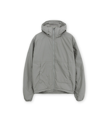 BROWNYARD（ブラウンヤード）の「ライトフードパーカージャケット、オリーブグレー（ナイロンジャケット）」