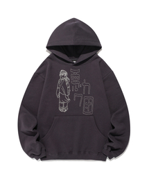 WARUKAWADAN HOODIE_DARK PURPLE(NG2FFUM403A)