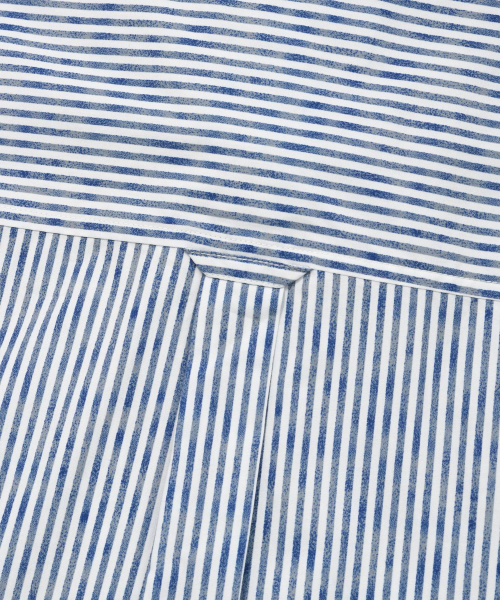 COVERNAT(カバーナット)の「ドローイングストライプハーフシャツブルー(シャツ/ブラウス・レディース・その他・SMALL/X-LARGE/LARGE/MEDIUM/XX-LARGE)」の7枚目の写真
