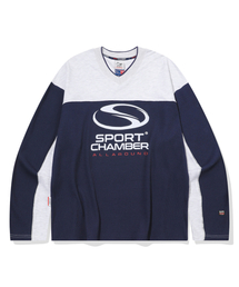 SCブロックシンボルTシャツ(ネイビー)